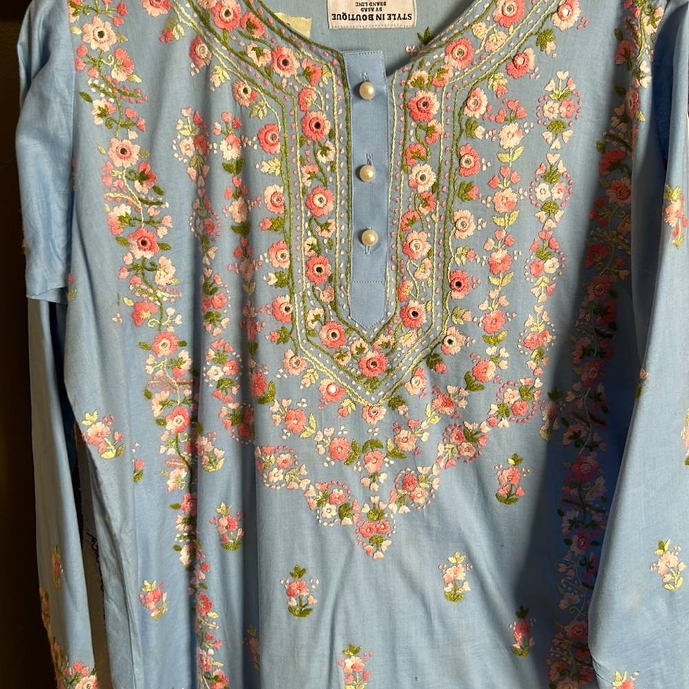 Hand embroidery generation shirt